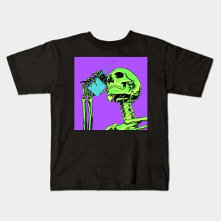 Fluorescent skeleton Kids T-Shirt